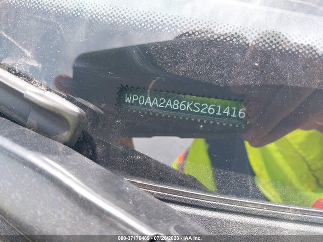 2019 Porsche 718, VIN: WP0AA2A86KS261416