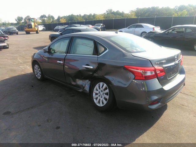 2016 NISSAN SENTRA SV VIN: 3N1AB7AP7GY313827