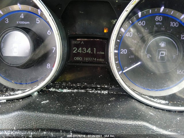 2012 HYUNDAI SONATA 2.0T SE VIN: 5NPEC4AB0CH472517