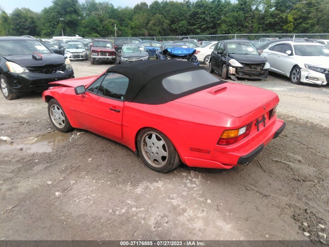 1991 PORSCHE 944 S VIN: WP0CB2947MN440265
