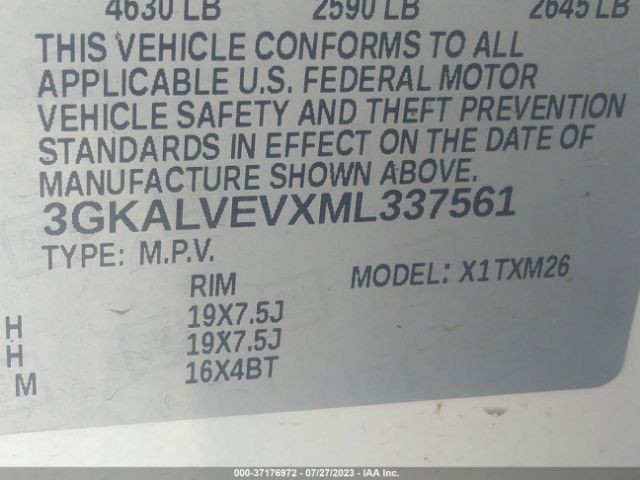 3GKALVEVXML337561 GMC Terrain Slt
