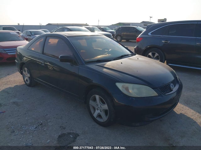 2005 HONDA CIVIC CPE EX VIN: 1HGEM22995L045687