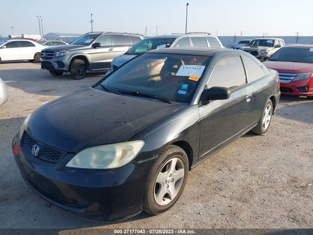 2005 HONDA CIVIC CPE EX VIN: 1HGEM22995L045687