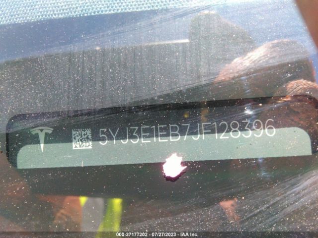5YJ3E1EB7JF128396 Tesla Model 3 Long Range