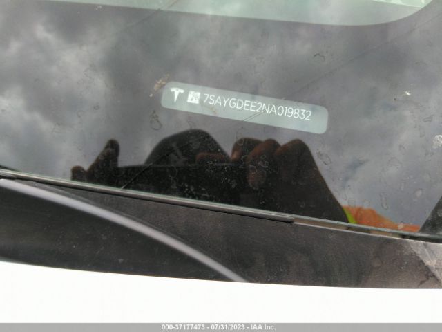 7SAYGDEE2NA019832 Tesla Model Y Long Range