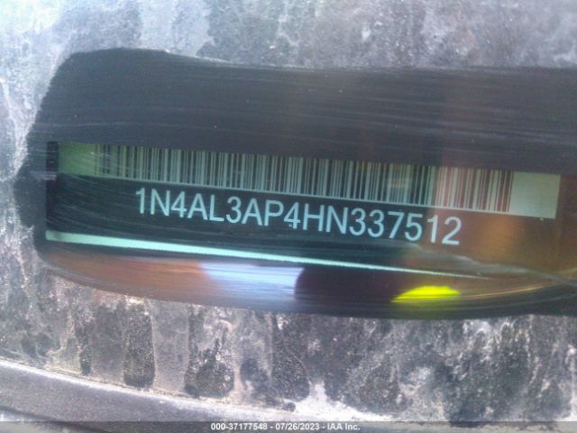 1N4AL3AP4HN337512 Nissan Altima 2.5 Sr