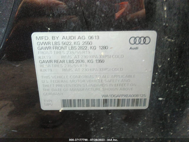 WA1DGAFPXEA008125 Audi Q5 Premium Plus
