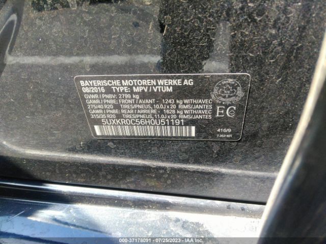 5UXKR0C56H0U51191 BMW X5 Xdrive35i