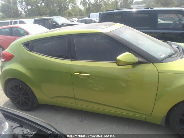 2012 HYUNDAI VELOSTER W/BLACK INT VIN: KMHTC6AD4CU066598