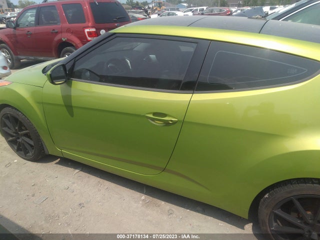 2012 HYUNDAI VELOSTER W/BLACK INT VIN: KMHTC6AD4CU066598
