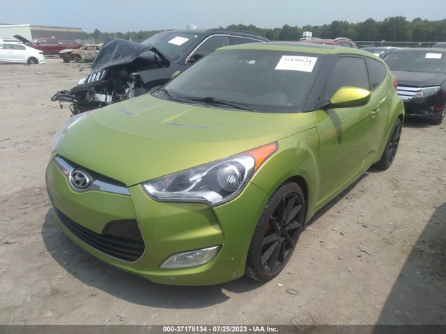 2012 HYUNDAI VELOSTER W/BLACK INT VIN: KMHTC6AD4CU066598
