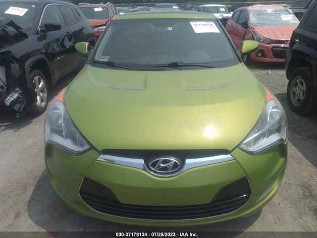 2012 HYUNDAI VELOSTER W/BLACK INT VIN: KMHTC6AD4CU066598