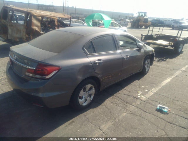 Honda Civic Sedan Lx 2014 19XFB2F51EE272476 Image 4
