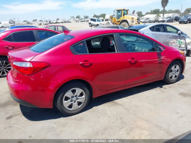 KNAFX4A68G5497888 KIA FORTE LX