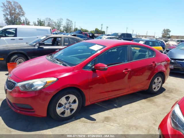 KNAFX4A68G5497888 KIA FORTE LX
