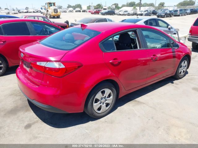KNAFX4A68G5497888 KIA FORTE LX