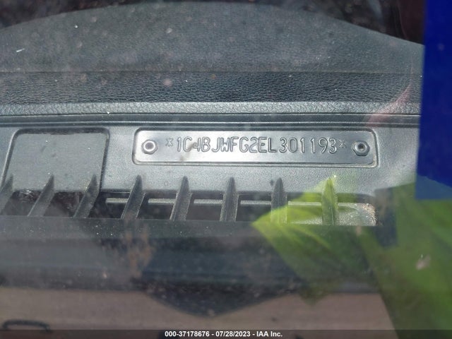 1C4BJWFG2EL301193 Jeep Wrangler Unlimited Rubicon