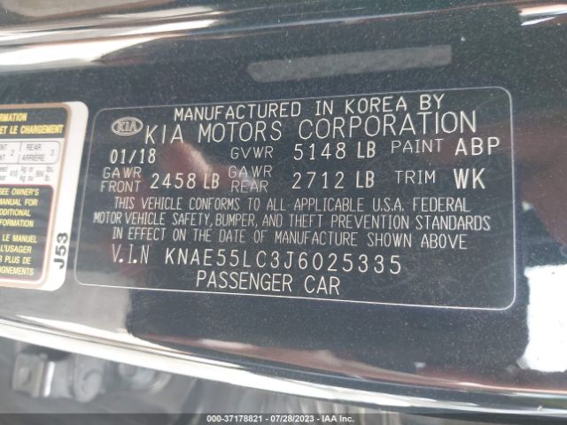 KNAE55LC3J6025335 KIA Stinger Gt2
