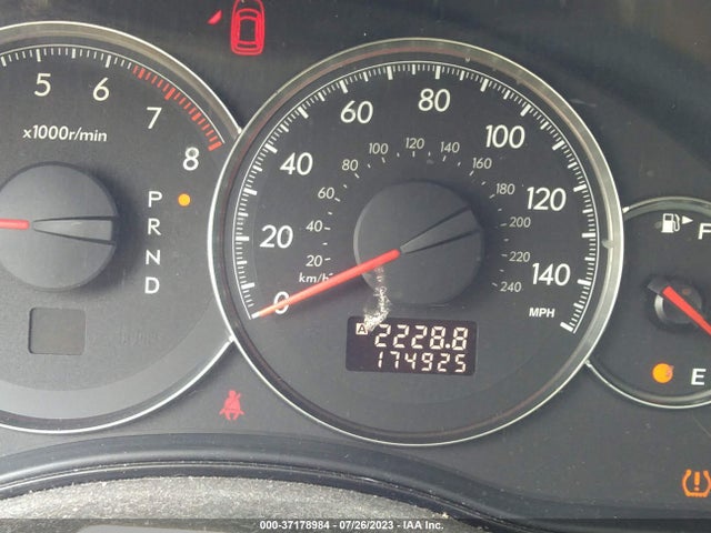 2008 SUBARU OUTBACK LTD VIN: 4S4BP62C887325363