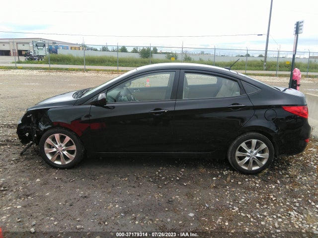 2012 HYUNDAI ACCENT GLS VIN: KMHCU4AE1CU124676