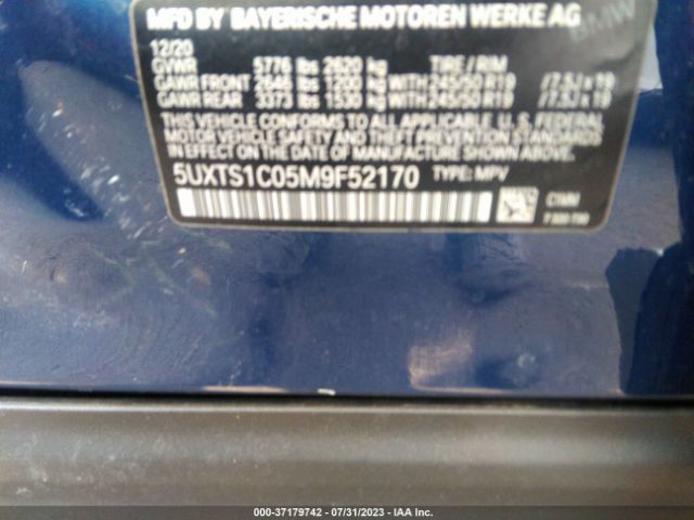 5UXTS1C05M9F52170 BMW X3 Xdrive30e