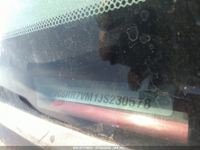 1C6RR7VM1JS230578 RAM 1500 Laramie