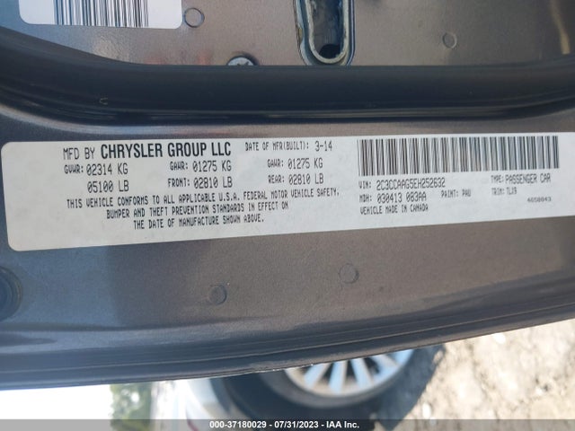2C3CCAAG5EH252632 Chrysler 300