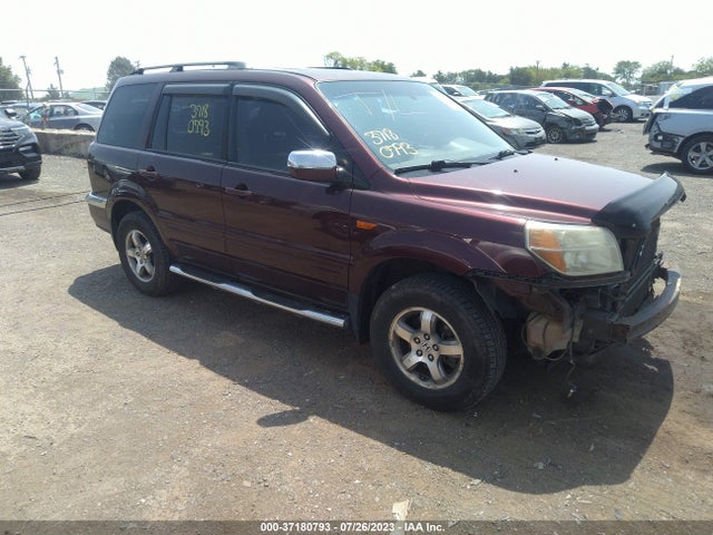 2007 HONDA PILOT EX-L VIN: 2HKYF18507H518744