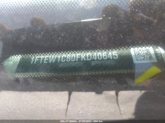 1FTEW1C80FKD40645 Ford F-150 Xlt/xl