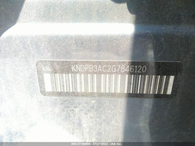 KNDPB3AC2G7846120 KIA Sportage Lx