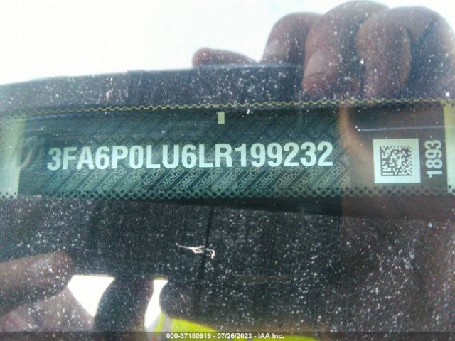 3FA6P0LU6LR199232 Ford Fusion Hybrid Se