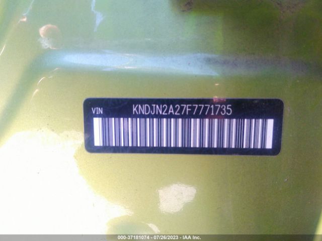KNDJN2A27F7771735 KIA Soul Base