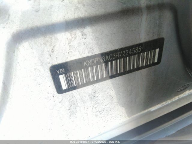 KNDPN3AC3H7224585 KIA Sportage Ex