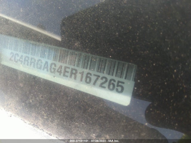 2C4RRGAG4ER167265 RAM Cargo Van Tradesman