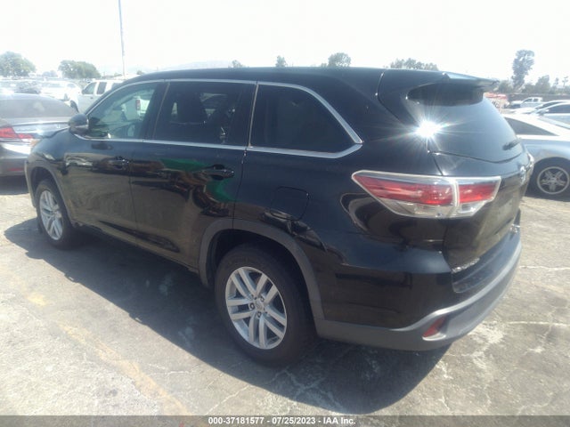 2015 TOYOTA HIGHLANDER LE VIN: 5TDZARFH8FS016197