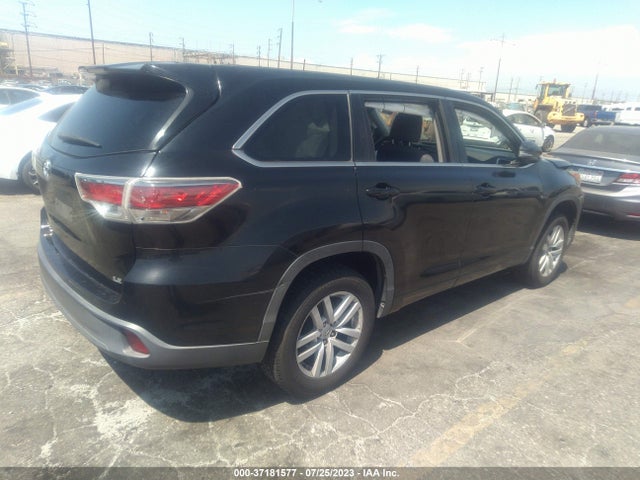 2015 TOYOTA HIGHLANDER LE VIN: 5TDZARFH8FS016197