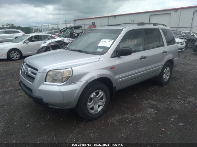 2006 HONDA PILOT LX VIN: 2HKYF18136H531418