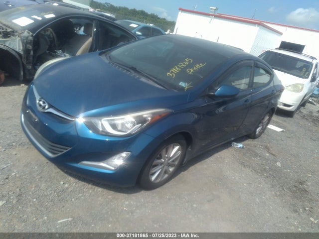 2016 HYUNDAI ELANTRA SE VIN: KMHDH4AE9GU618413