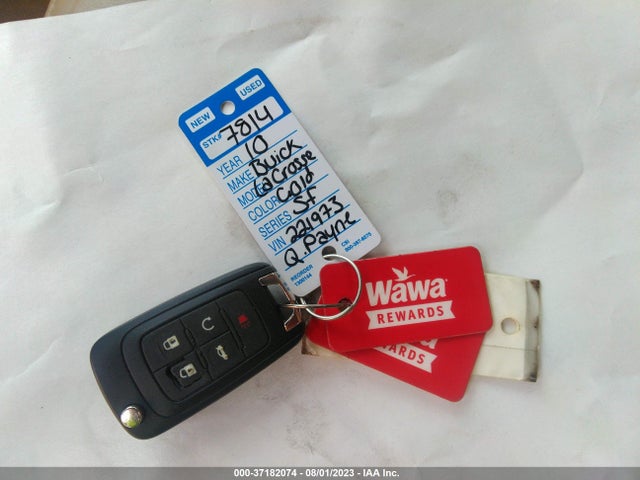 2010 BUICK LACROSSE CXL VIN: 1G4GC5EG0AF221973