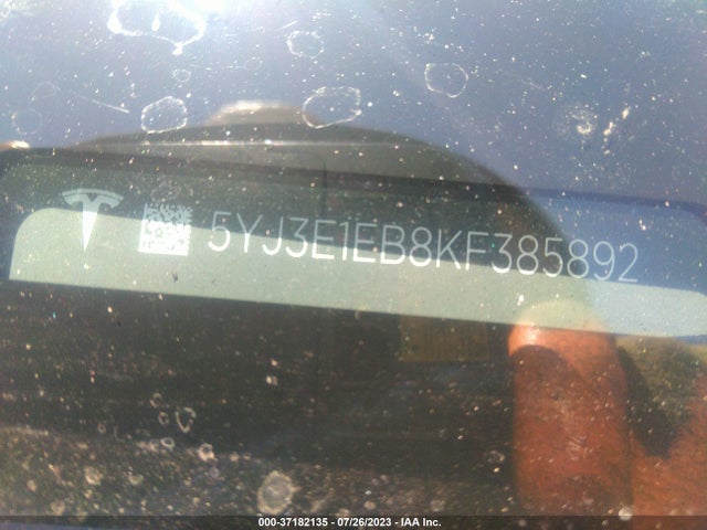 Tesla Model 3 Long Range/performance 2019 5YJ3E1EB8KF385892 Image 9