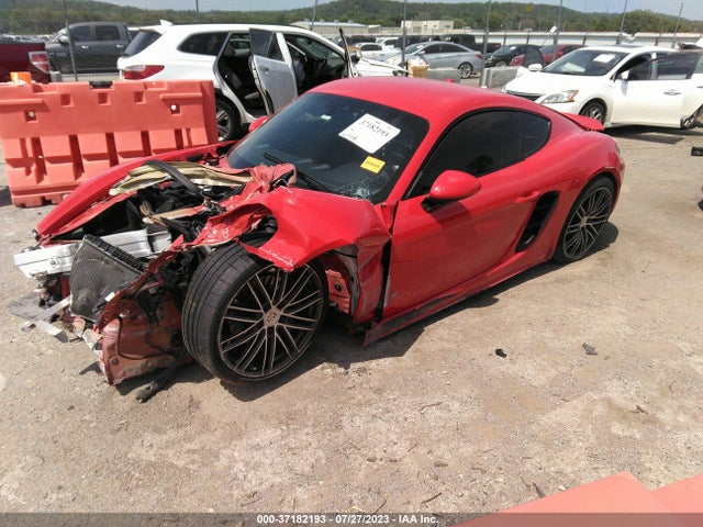 2019 PORSCHE 718 CAYMAN WP0AA2A80KS260083 Photo 1