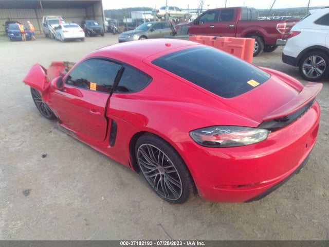 2019 PORSCHE 718 CAYMAN WP0AA2A80KS260083 Photo 2