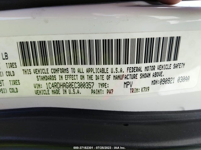 Dodge Durango Sxt 2014 1C4RDHAG0EC300357 Image 9