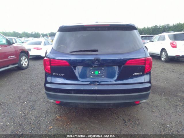 5FNYF6H74GB064205 Honda Pilot Ex-l