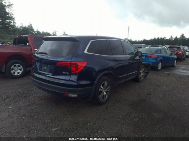 5FNYF6H74GB064205 Honda Pilot Ex-l
