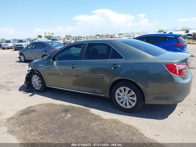2012 TOYOTA CAMRY HYBRID XLE/LE VIN: 4T1BD1FK3CU037421