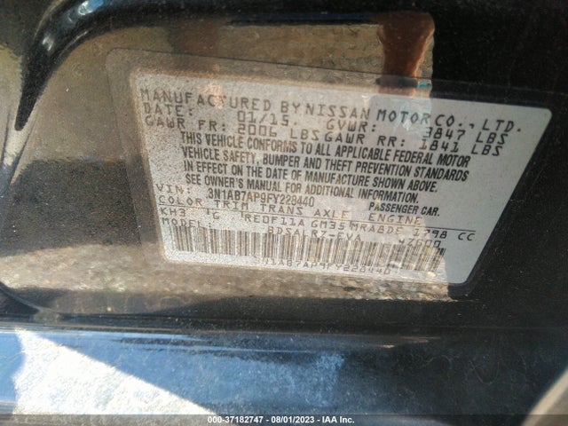 2015 NISSAN SENTRA SR VIN: 3N1AB7AP9FY228440