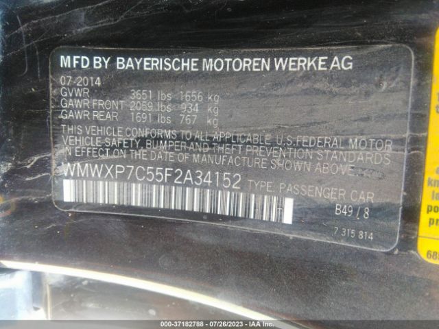 WMWXP7C55F2A34152 Mini Cooper Hardtop S