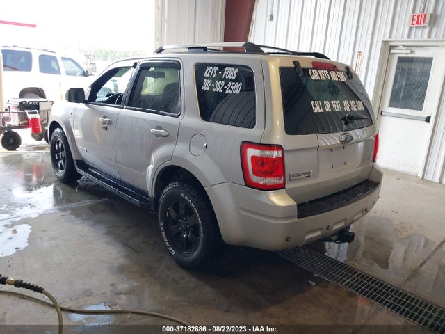 2008 FORD ESCAPE LIMITED VIN: 1FMCU94138KC82249