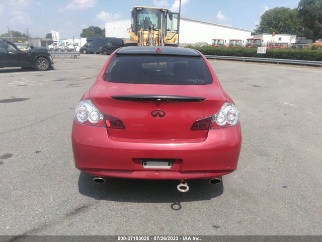 2008 INFINITI G35 SEDAN SPORT VIN: JNKBV61E08M213864